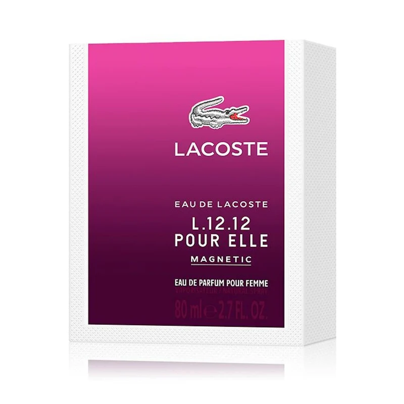 Profumo Donna Lacoste EDP L.12.12 Magnetico 80 ml