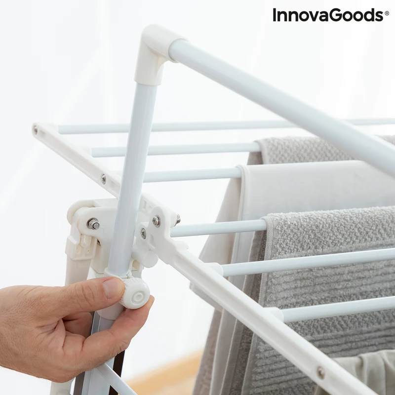 Stendibiancheria Pieghevole con Ruote Flareck InnovaGoods