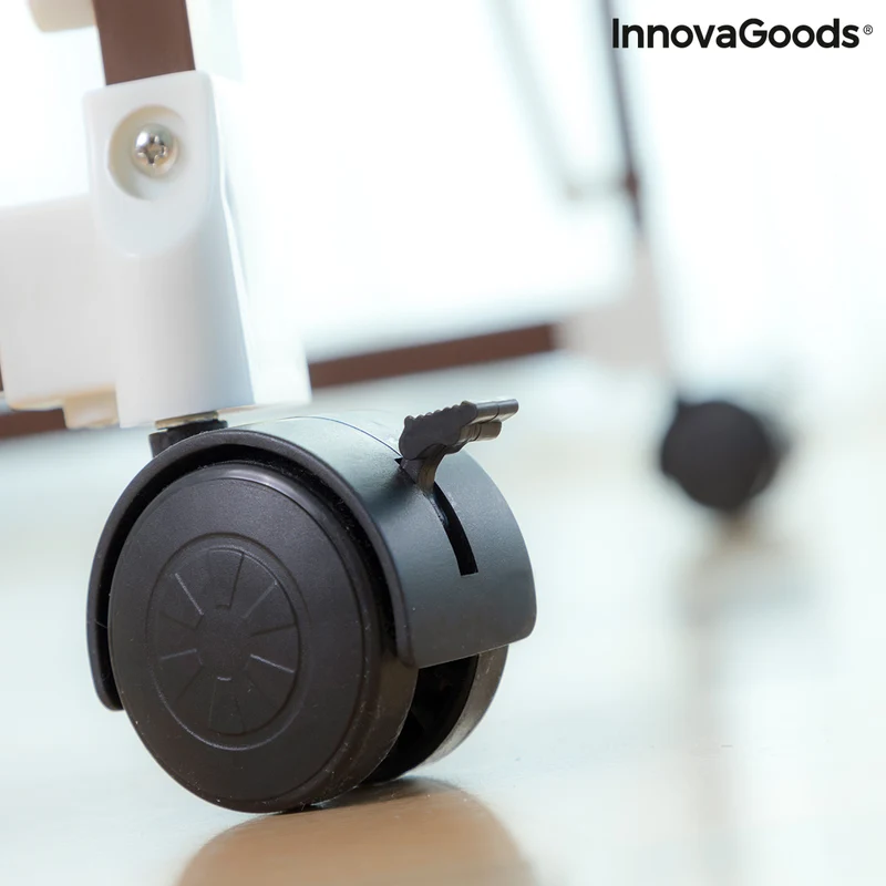 Stendibiancheria Pieghevole con Ruote Flareck InnovaGoods