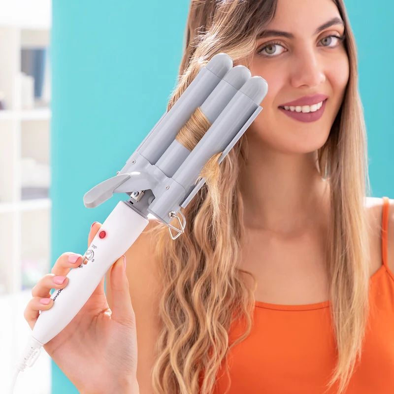 Triler per Arricciacapelli in Ceramica Tripla InnovaGoods