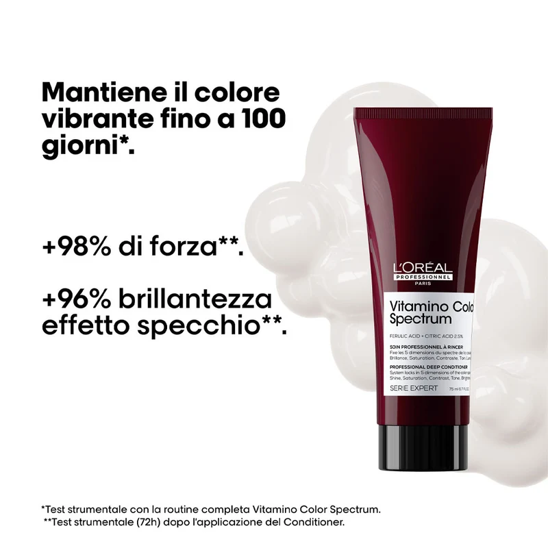L'Oréal Professionnel Paris Vitamino Color Spectrum Conditioner 75ml - balsamo illuminante capelli colorati