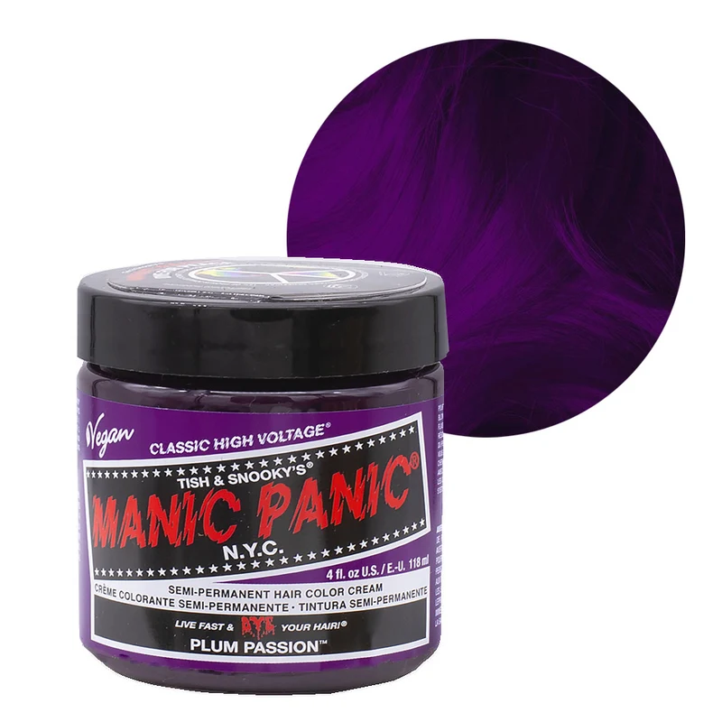Manic Panic Classic High Voltage Plum Passion118ml - crema colorante semi-permanente