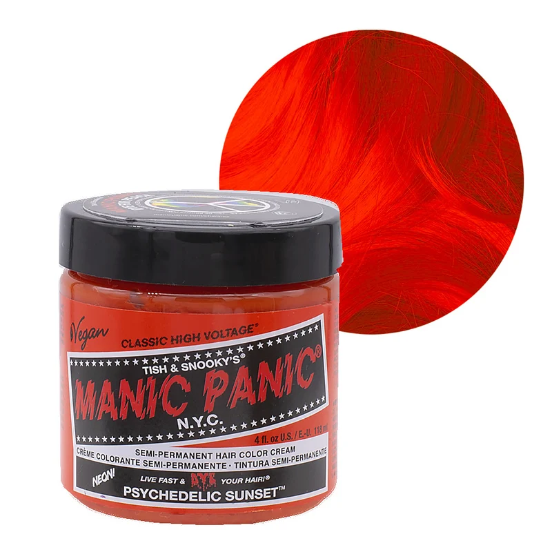 Manic Panic Classic High Voltage Psychedelic Sunset 118ml - crema colorante semi-permanente