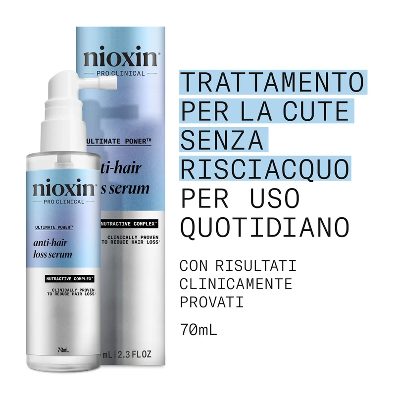 Nioxin Anti-Hair Loss Ultimate Power Serum 70ml - siero anticaduta