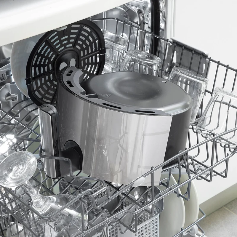Friggitrice ad Aria InnovaGoods Fryinn 3500 Nera 1400 W 3,5 L Acciaio inossidabile