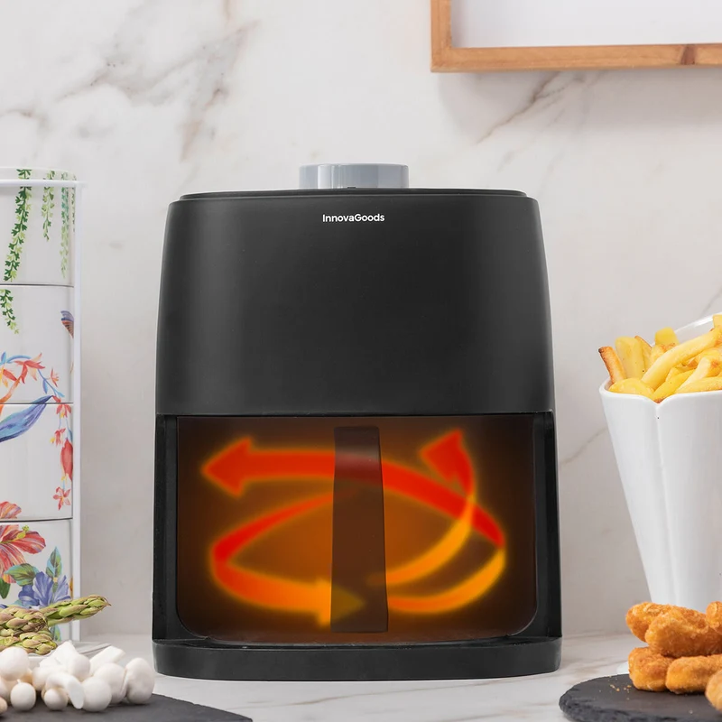 Friggitrice ad aria InnovaGoods Fryinn Lite 2000 Nera 1200 W 2 L