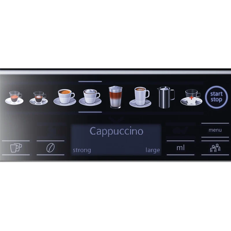 Caffettiera Superautomatica Siemens AG TE657319RW Nero Grigio 1500 W 2 Tazze 1,7 L