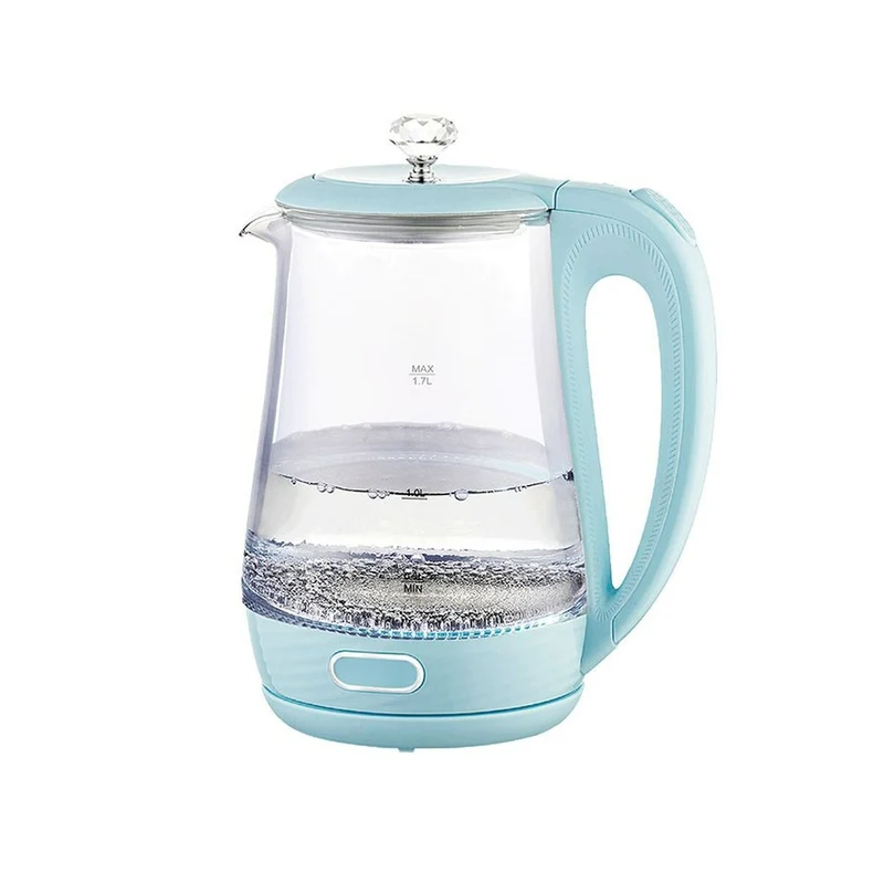 Bollitore Feel Maestro MR-052 Cristallo Blu 2200 W 1,7 L