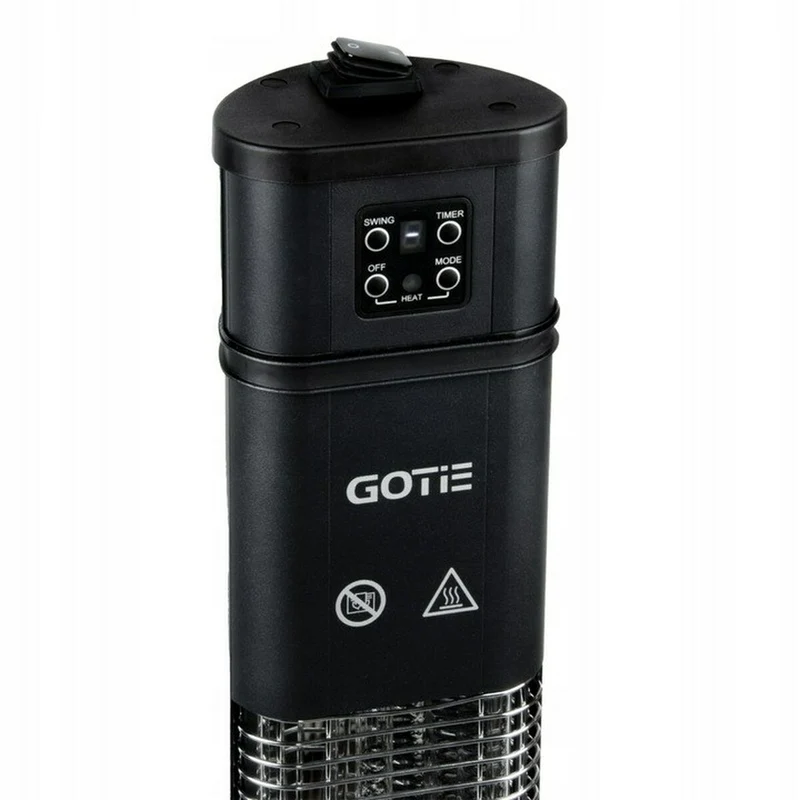 Stufa Gotie GOE-1600 Nera 1600 W