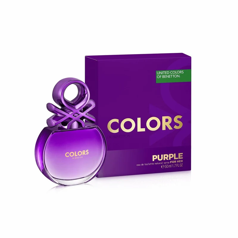 Profumo Donna Benetton EDT Colors De Benetton Viola 50 ml