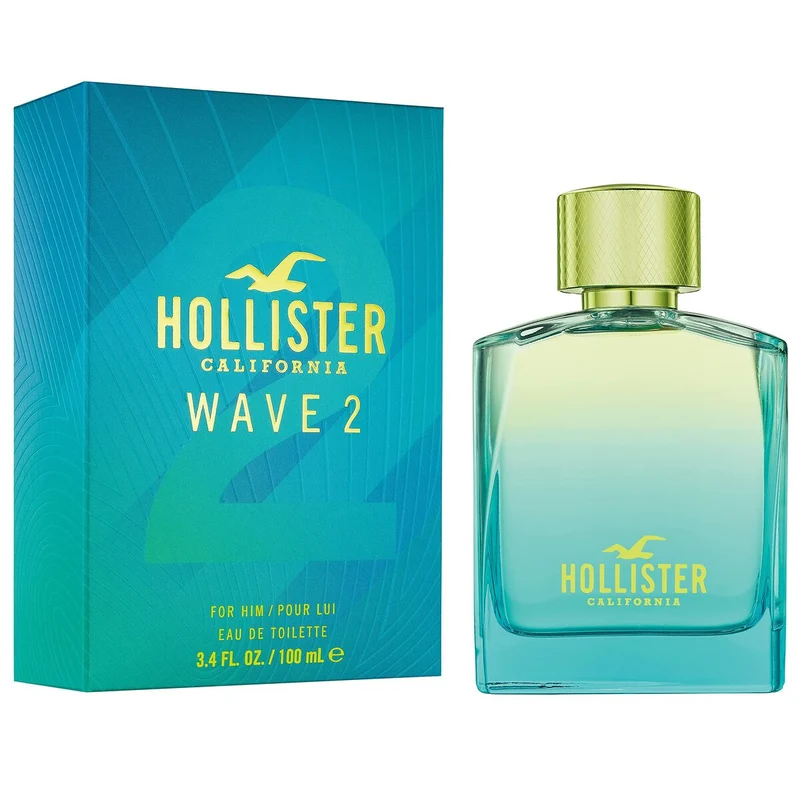 Profumo da uomo Hollister EDT Wave 2 100 ml