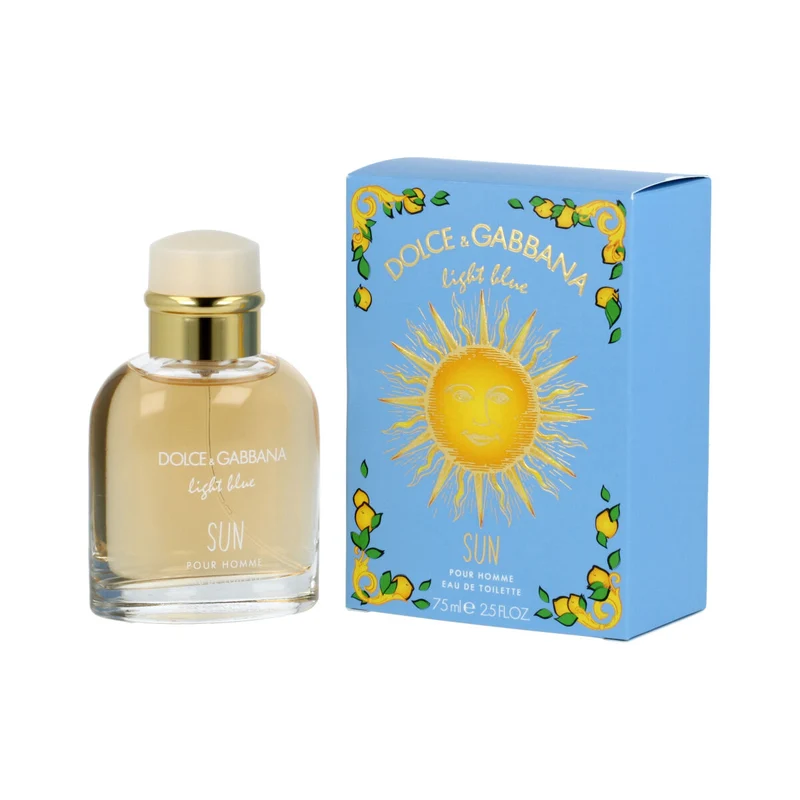 Profumo Uomo Dolce & Gabbana EDT Light Blue Sun Pour Homme 75 ml