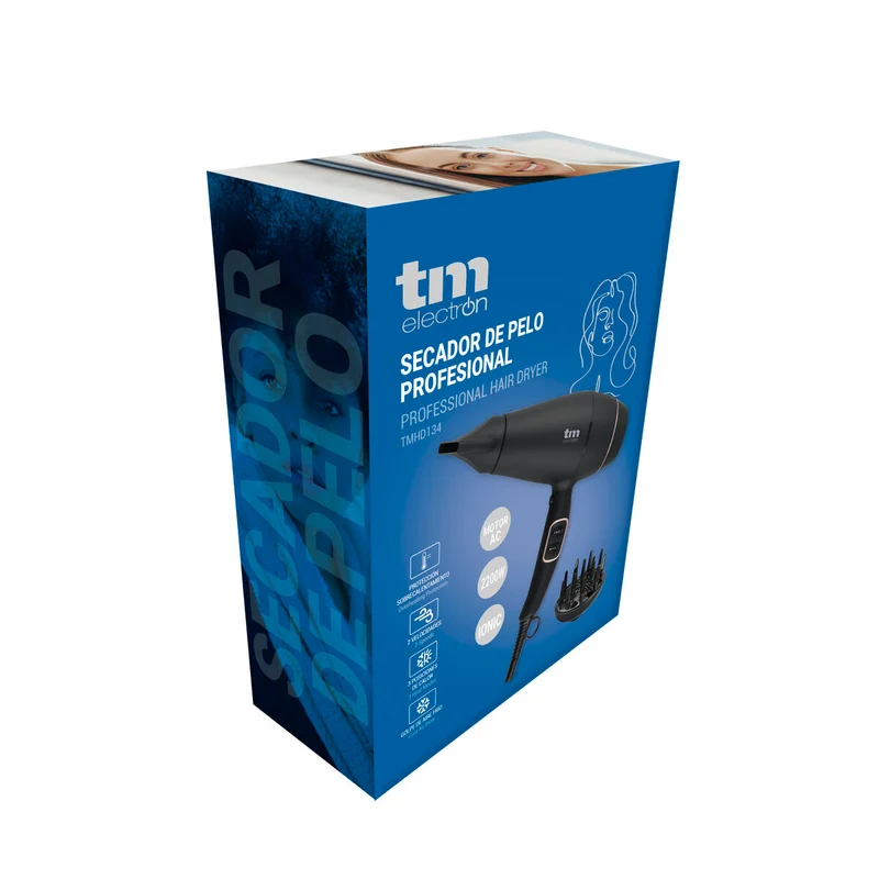 Asciugacapelli TM Electron 1800-2200 W