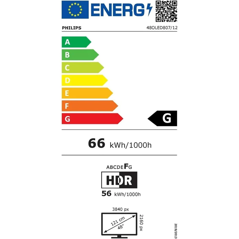 Smart TV Philips OLED 48OLED807 4K Ultra HD OLED 48"