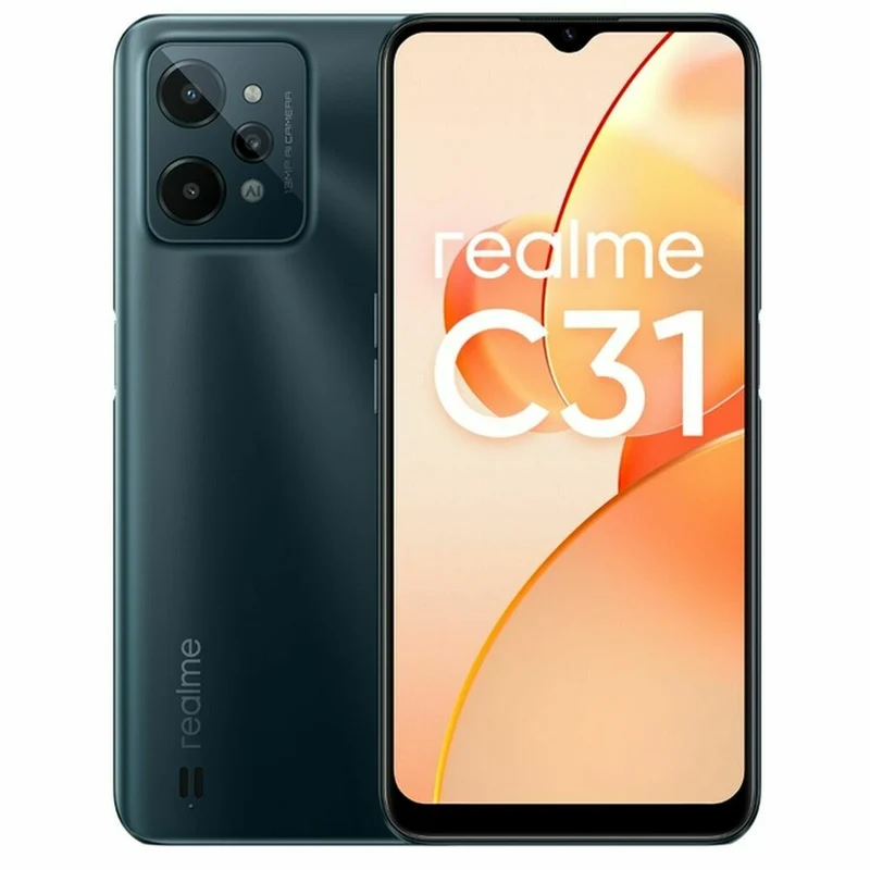 Smartphone Realme Realme C31 6,5" 4 GB RAM 64 GB Verde Nero Verde scuro 4 GB RAM Octa Core Unisoc 6,5" 64 GB 1 TB