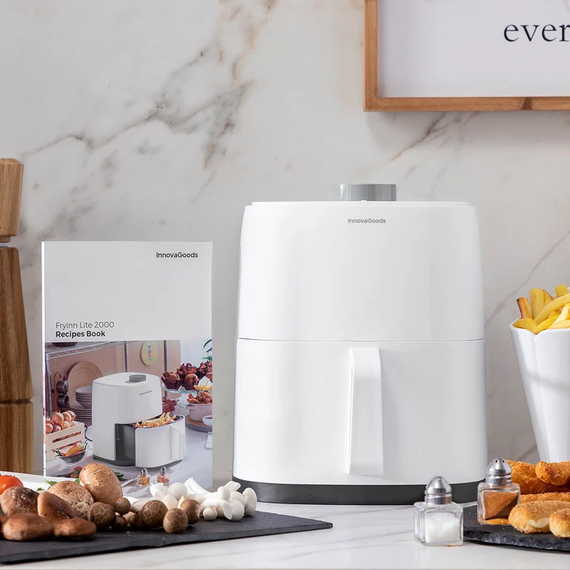 Friggitrice ad aria InnovaGoods Fryinn Lite 2000 Bianca 1200 W 2 L
