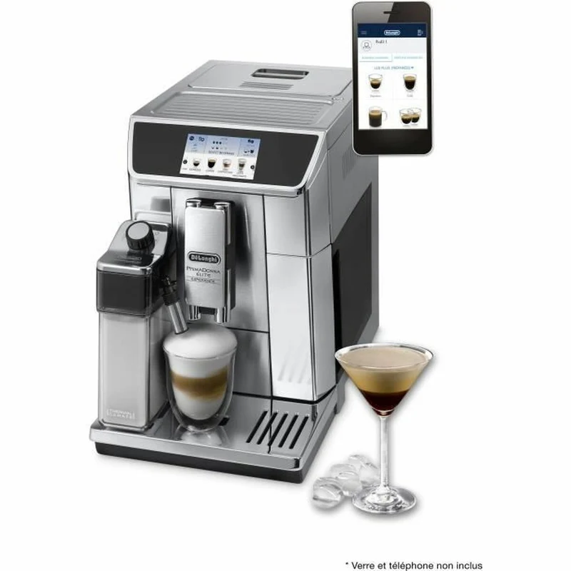Caffettiera superautomatica DeLonghi ECAM650.85.MS 1450 W Grigia 1 L