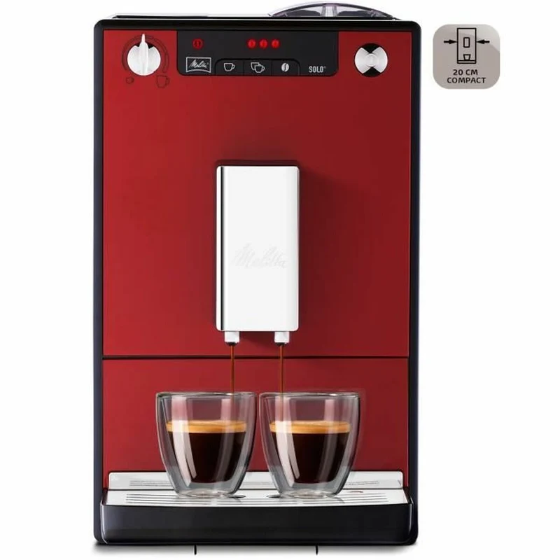 Caffettiera Superautomatica Melitta CAFFEO SOLO 1400 W Rossa 1400 W 15 bar