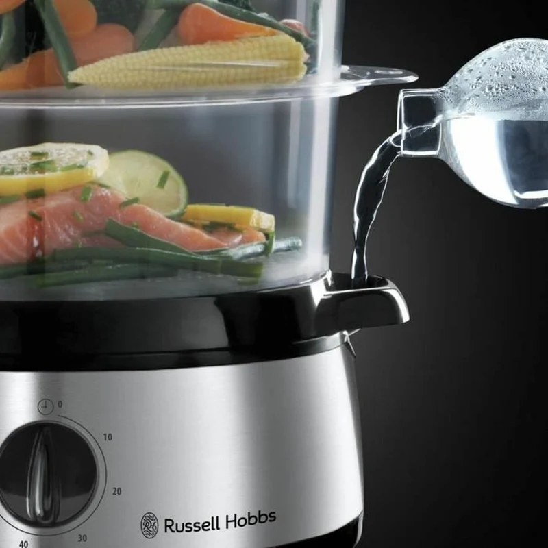 Vaporiera multifunzione Russell Hobbs 19270-56 Acciaio inossidabile nero