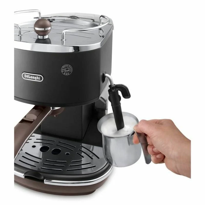 Macchina da caffè manuale Express DeLonghi ECOV311.BK Nera Testa di moro 1,4 L