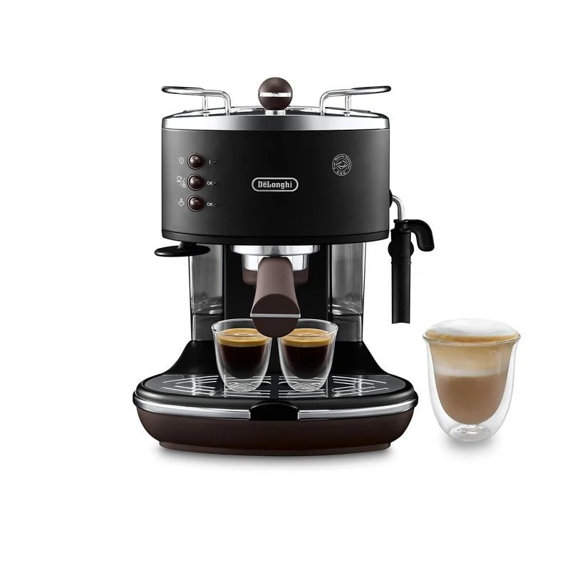 Macchina da caffè manuale Express DeLonghi ECOV311.BK Nera Testa di moro 1,4 L