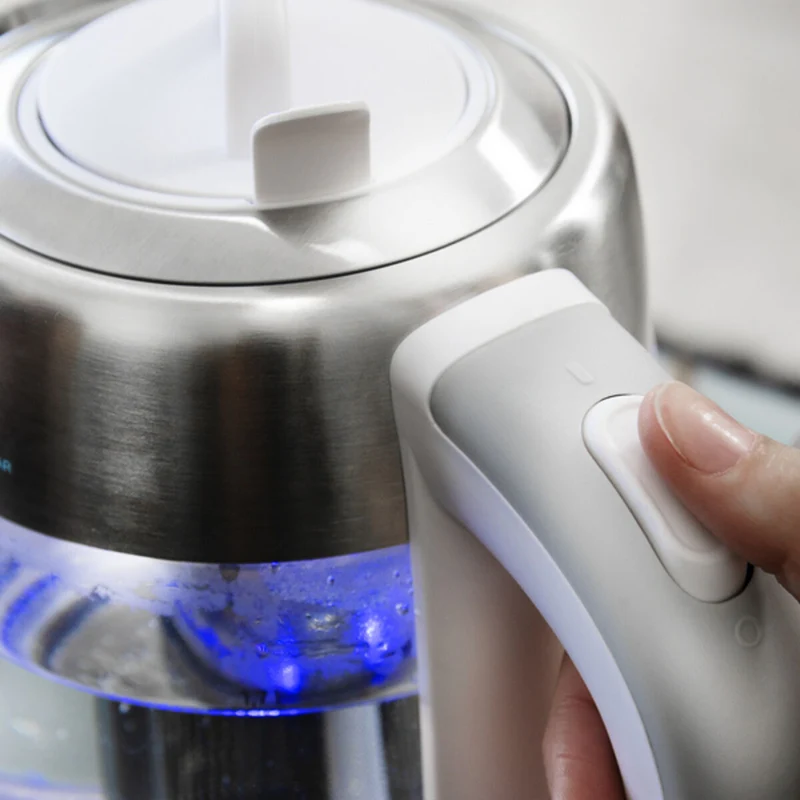 Bollitore Cecotec ThermoSense 370 Trasparente 2200W 1,7 L Bianco Acciaio inossidabile 2200 W 1850-2200 W 1,7 L
