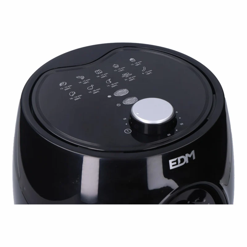 Friggitrice ad aria EDM 07654 1400 W 3,6 L multicolore