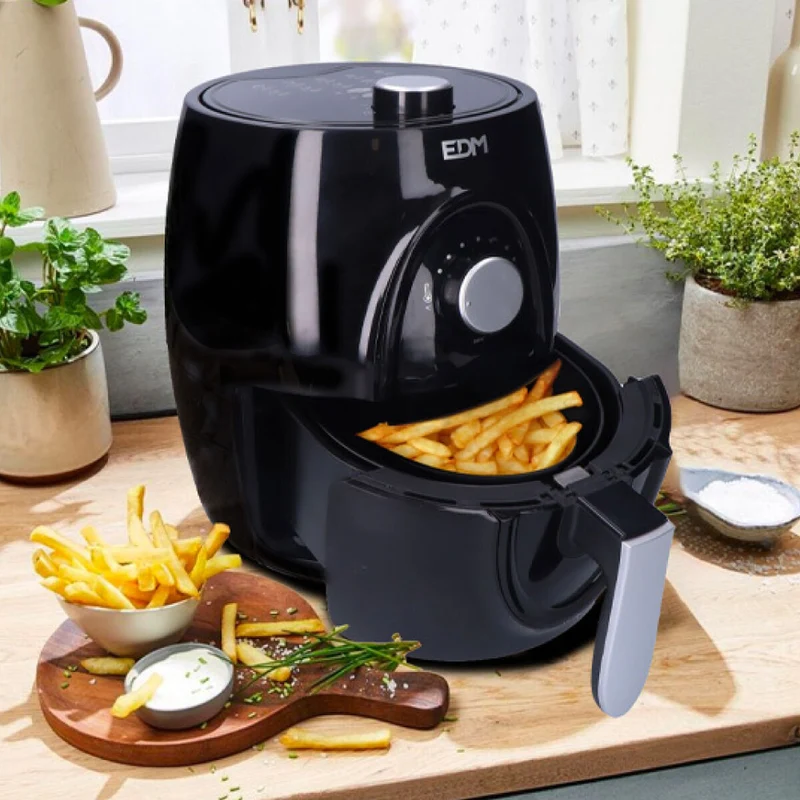 Friggitrice ad aria EDM 07654 1400 W 3,6 L multicolore