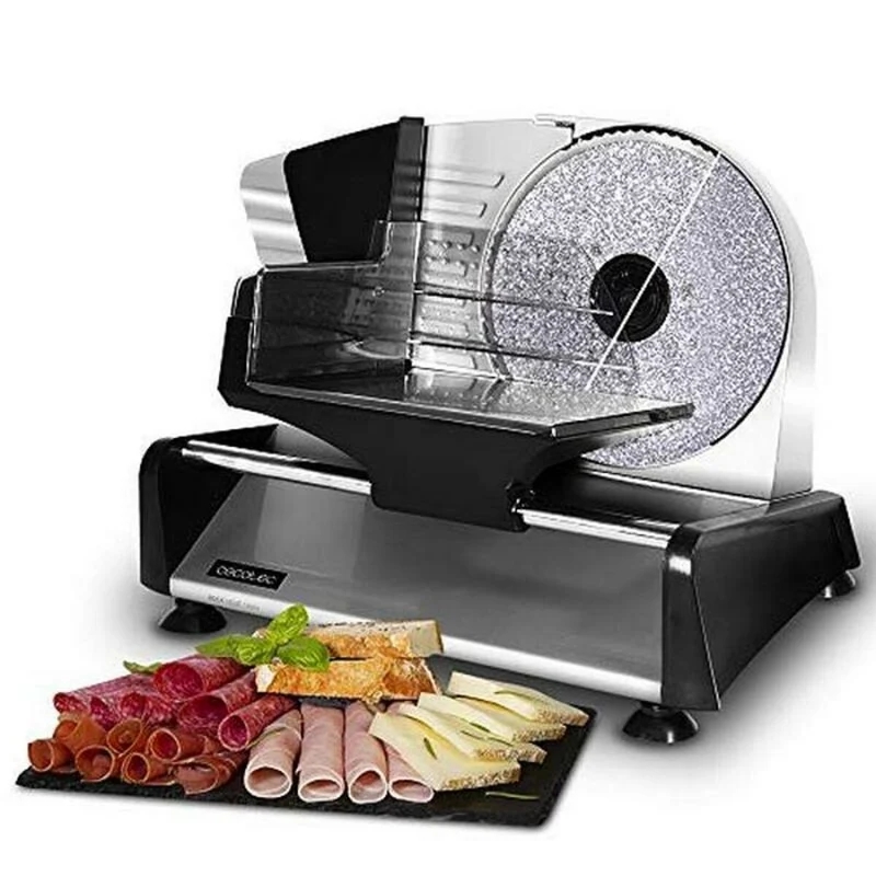 Affettatrice Cecotec Rock'nCut Twin 180W Nero Inox