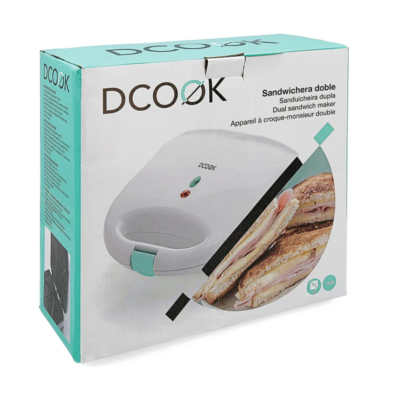 Sandwich Maker Dcook Gallery Bianco 750 W 750 W
