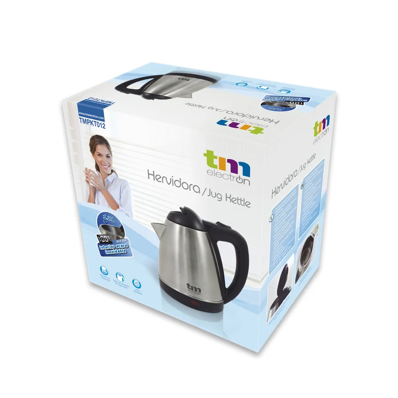 Bollitore TM Electron Acciaio inox 1000 W 1,2 L