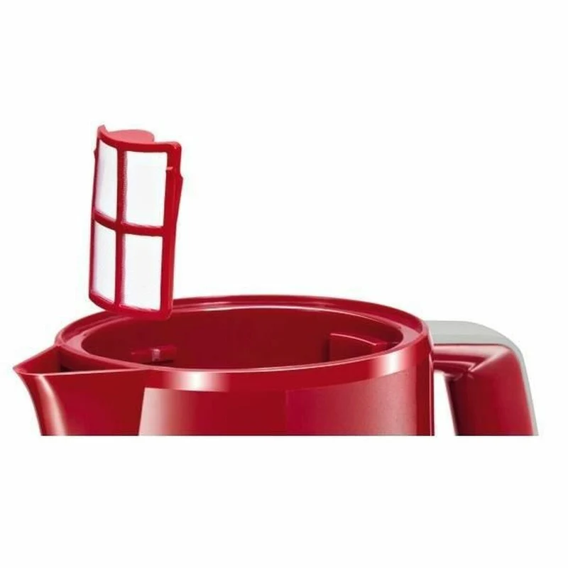 Bollitore BOSCH TWK3A014 2400 W Rosso Acciaio inossidabile Plastica/Acciaio inossidabile 2400 W 1,7 L 1,7 L