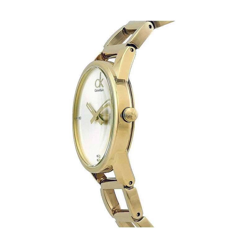 Orologio da Donna Calvin Klein STATELY - 9 Diamanti (Ø 34 mm)