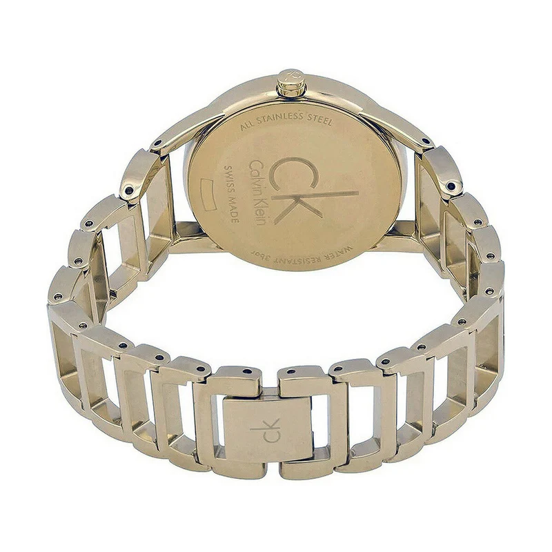 Orologio da Donna Calvin Klein STATELY - 9 Diamanti (Ø 34 mm)