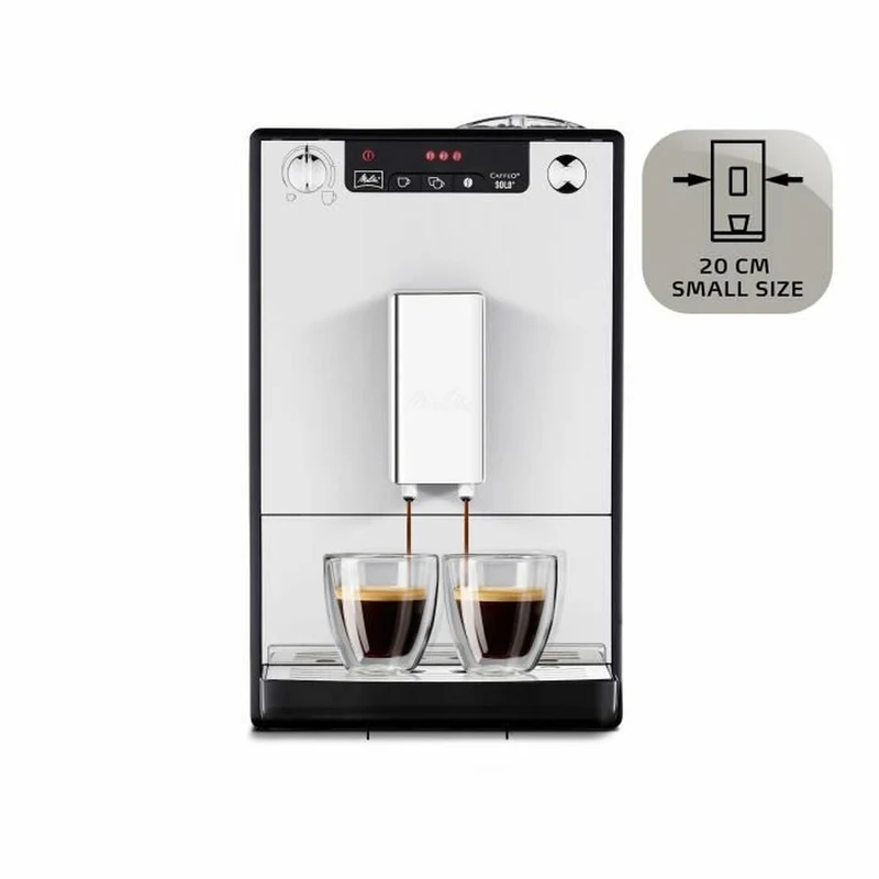 Caffettiera superautomatica Melitta Solo Silver E950-103 Silver 1400 W 1450 W 15 bar 1,2 L 1400 W