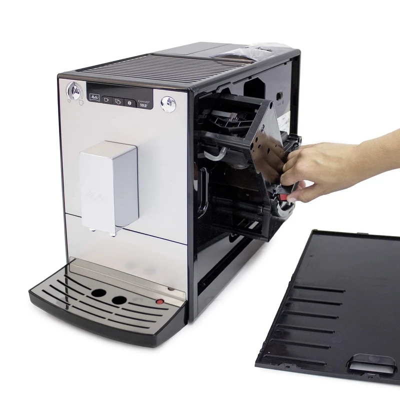 Caffettiera superautomatica Melitta Solo Silver E950-103 Silver 1400 W 1450 W 15 bar 1,2 L 1400 W
