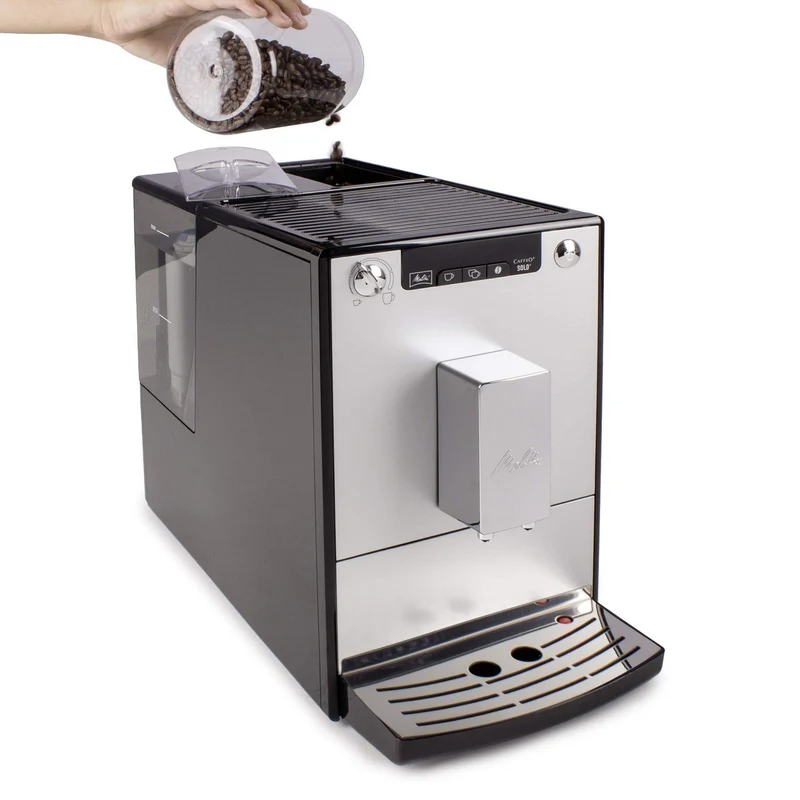Caffettiera superautomatica Melitta Solo Silver E950-103 Silver 1400 W 1450 W 15 bar 1,2 L 1400 W