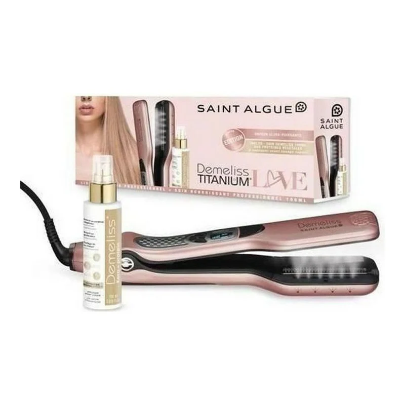 Piastra per capelli Saint-Algue Demeliss TITANIUM Love Edition 85 W Rosa