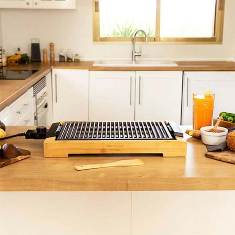Griglia Cecotec Tasty&Grill 2000 Linea BambooStone Bamboo