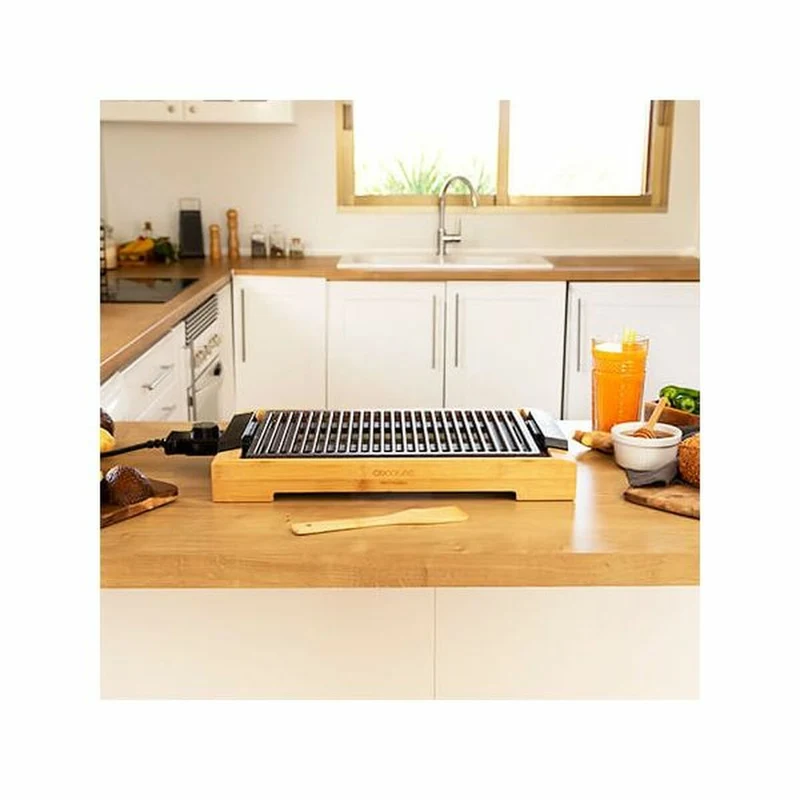 Griglia Cecotec Tasty&Grill 2000 Linea BambooStone Bamboo