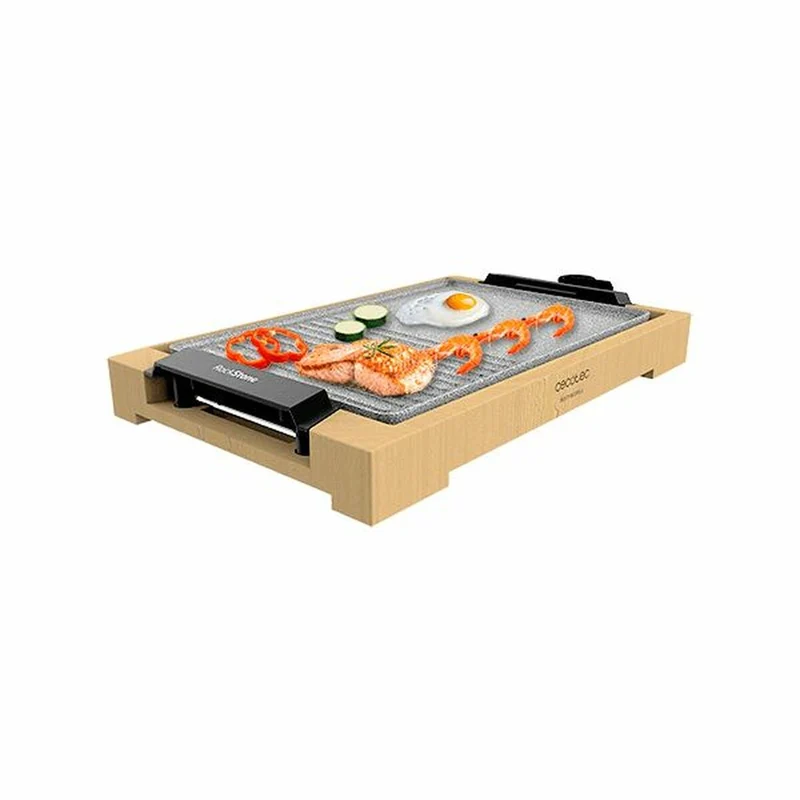 Griglia Cecotec Tasty&Grill 2000 Bamboo MixStone 200W