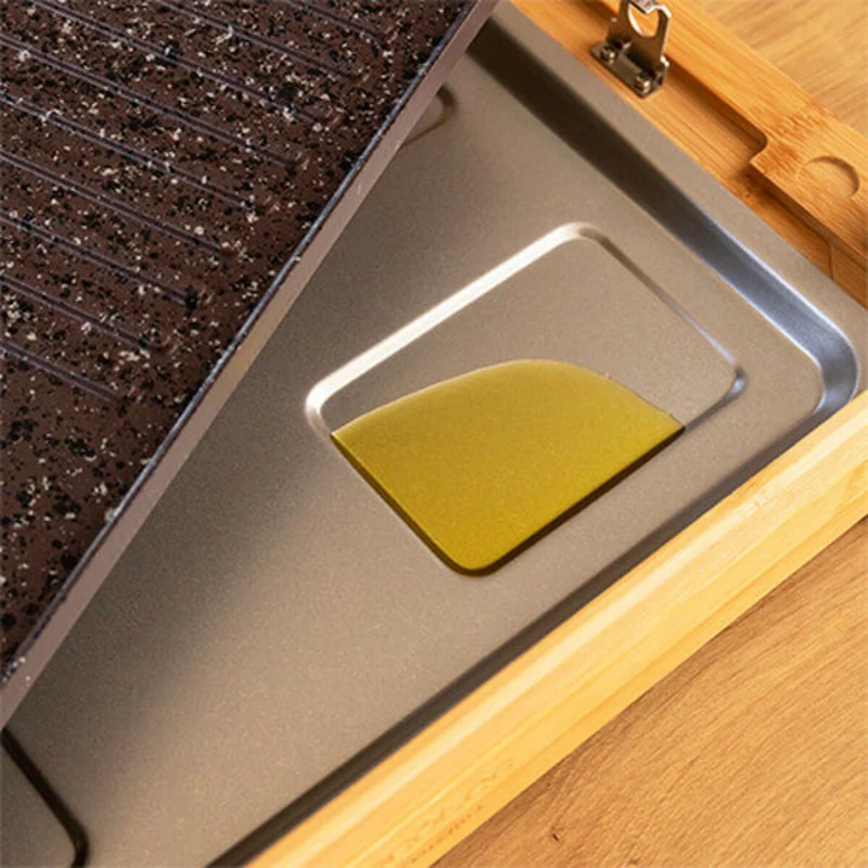 Griglia Cecotec Tasty&Grill 2000 Bamboo MixStone 200W