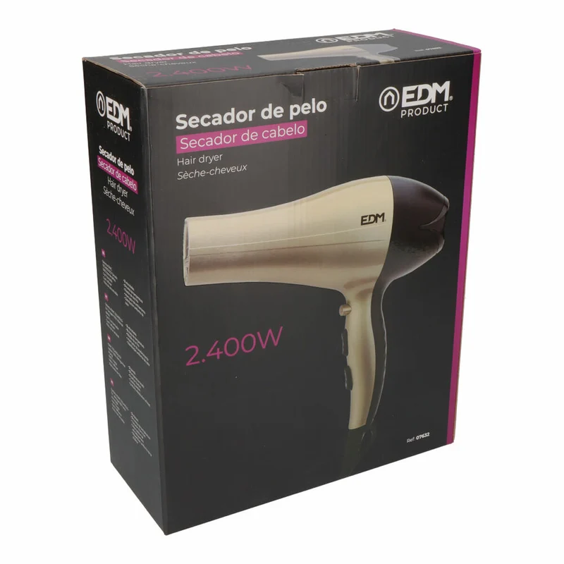 Asciugacapelli EDM 07632 2400 W multicolore