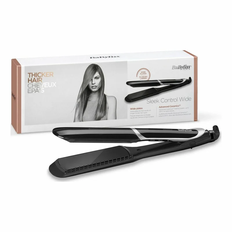 Piastra per capelli Babyliss Sleek Control Wide
