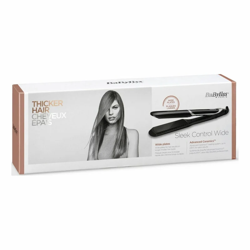 Piastra per capelli Babyliss Sleek Control Wide