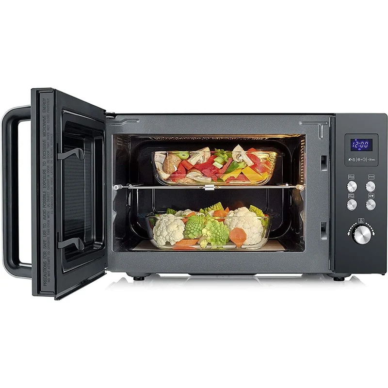 Forno a microonde con grill Severin 7763 25L 900 W Nero
