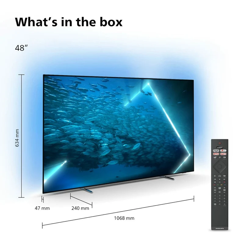 Smart TV Philips 48OLED707/12 48" 4K ULTRA HD OLED WIFI