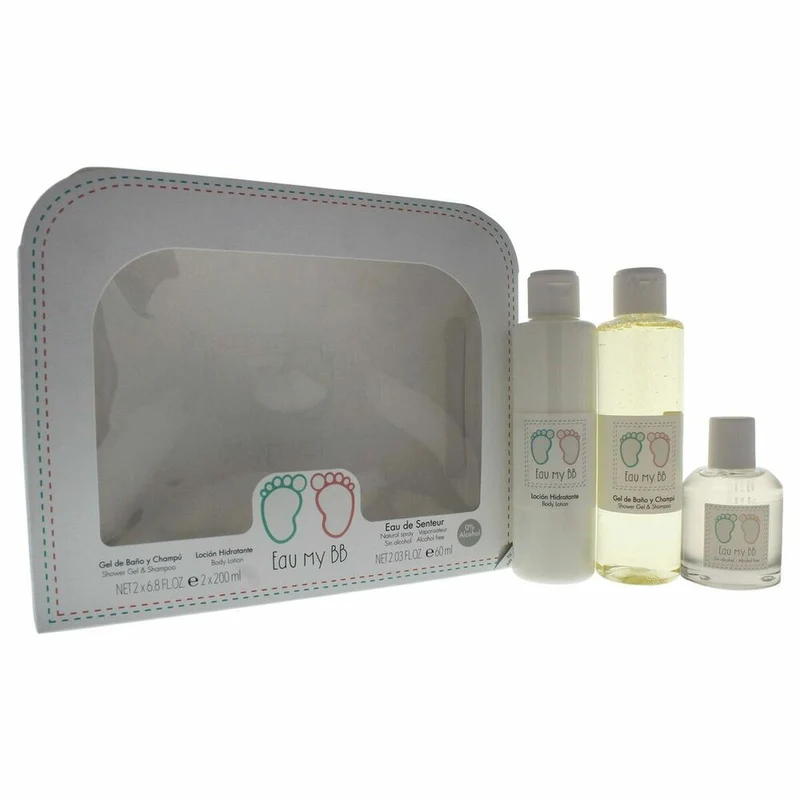 Set Bagno Neonati Eau my BB EDT 60 ml 3 Pezzi