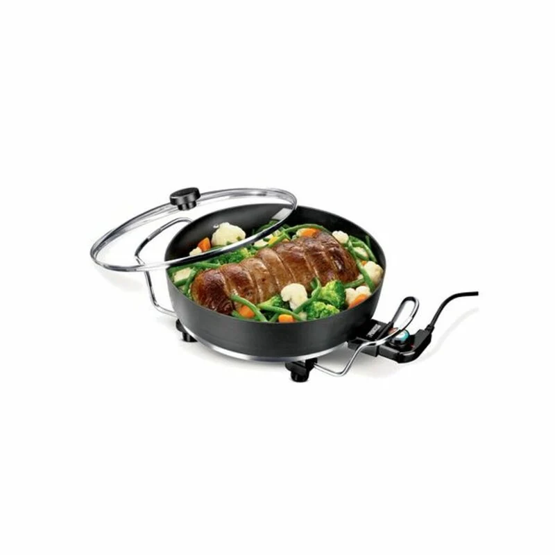 Casseruola con coperchio Princess Electric 5,4 L 1800W
