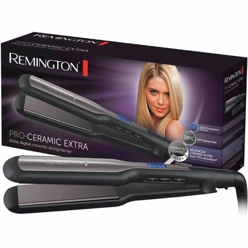 Piastra per capelli Remington Pro Ceramic Extra S5525 110 mm Nero
